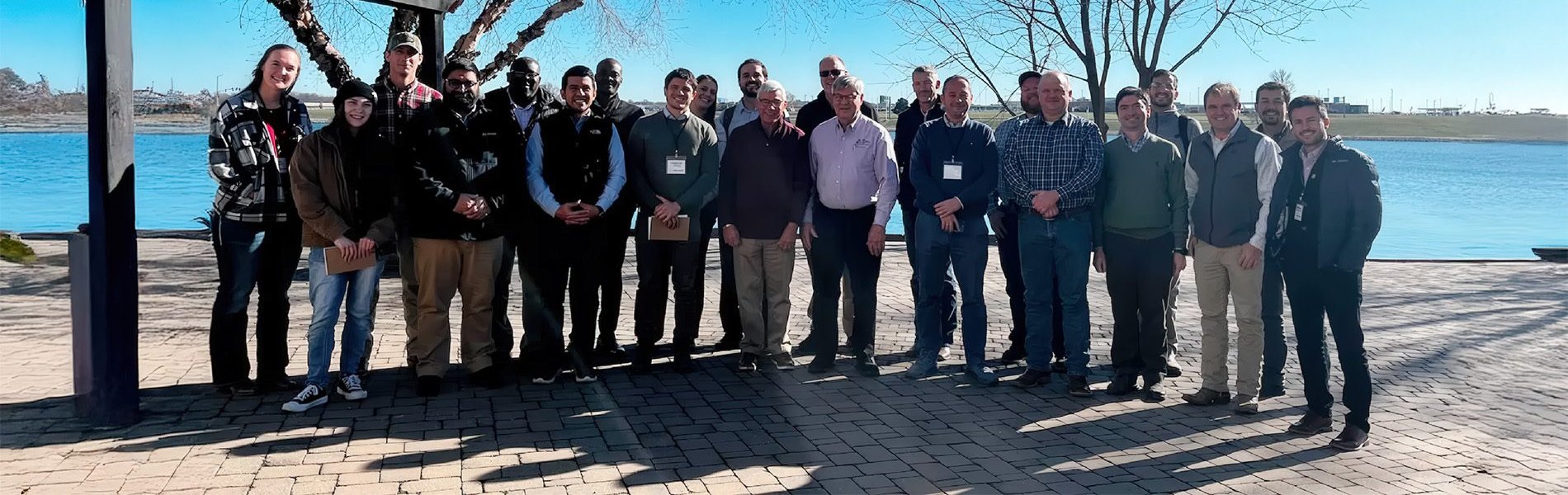 The WCS-FARM team gathered at a project meeting